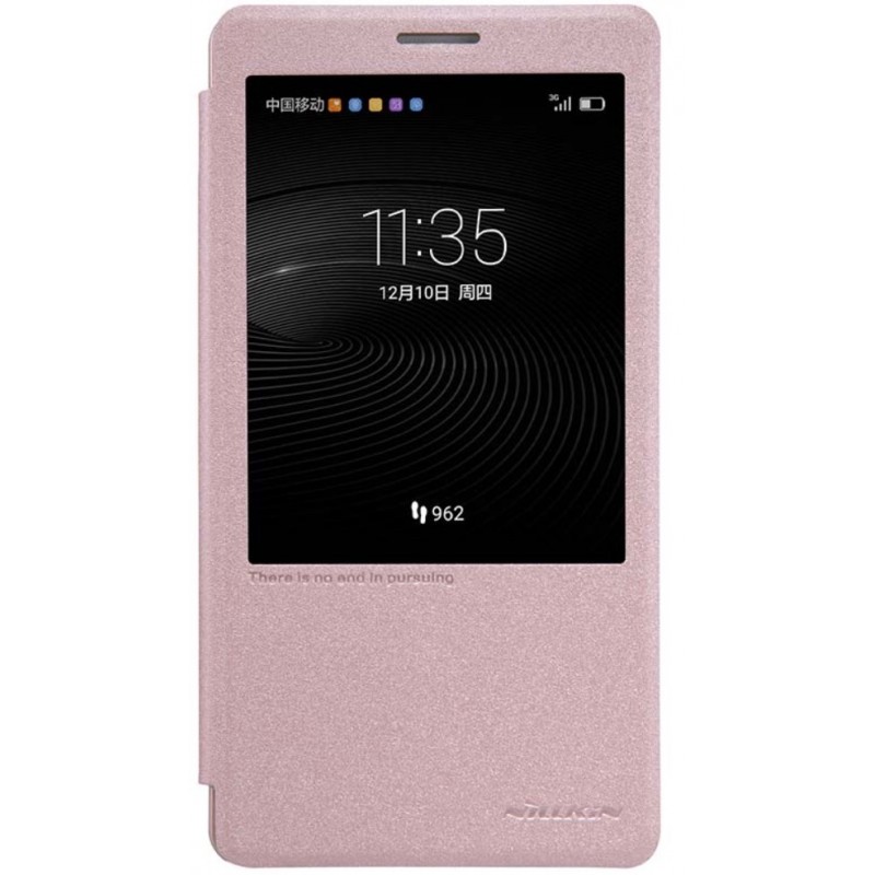 Huawei Mate 8 dėklas rausvas "Nillkin" Sparkle Huawei Mate 8 dėklas rausvas "Nillkin" Sparkle